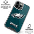 NFL Philadelphia Eagles Distressed iPhone 16 Pro Clear Case