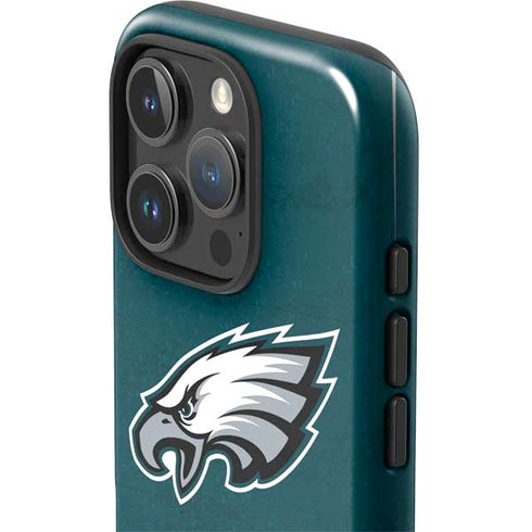 NFL Philadelphia Eagles Distressed iPhone 16 Pro Impact Case