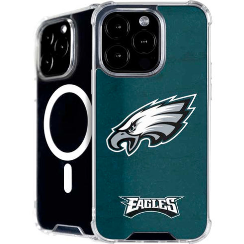 NFL Philadelphia Eagles Distressed iPhone 16 Pro MagSafe Case
