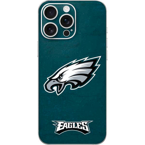 NFL Philadelphia Eagles Distressed iPhone 16 Pro Max Skin
