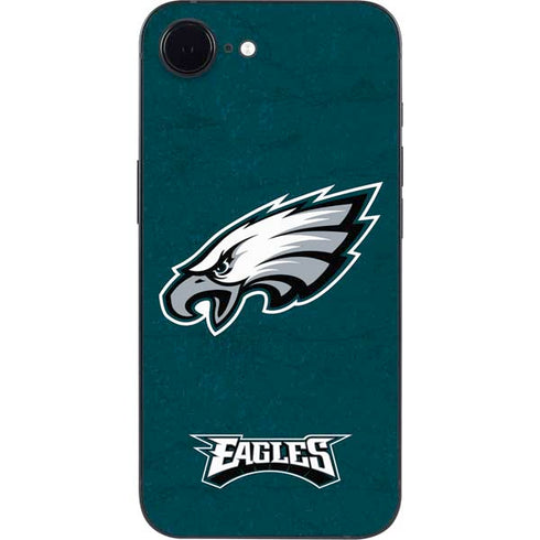 NFL Philadelphia Eagles Distressed iPhone 16e Skin
