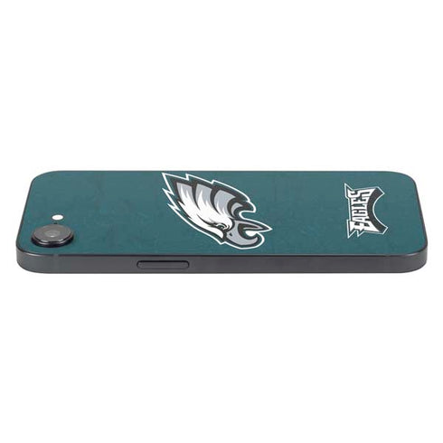 NFL Philadelphia Eagles Distressed iPhone 16e Skin