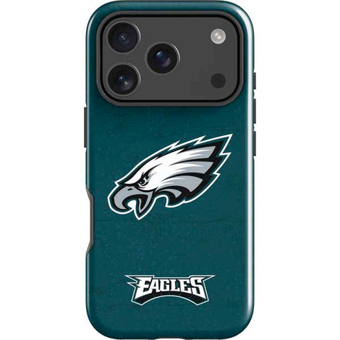 NFL Philadelphia Eagles Distressed iPhone 18 Pro Impact Case