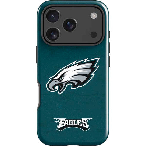 NFL Philadelphia Eagles Distressed iPhone 18 Pro Max Impact Case