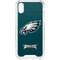 NFL Philadelphia Eagles Distressed iPhone XS Clear Case