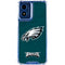 NFL Philadelphia Eagles Distressed Moto G Play 4G (2024) Clear Case