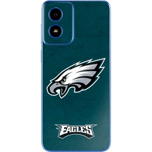 NFL Philadelphia Eagles Distressed Moto G Play 4G (2024) Skin