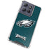 NFL Philadelphia Eagles Distressed Moto G Power 5G (2025) Clear Case
