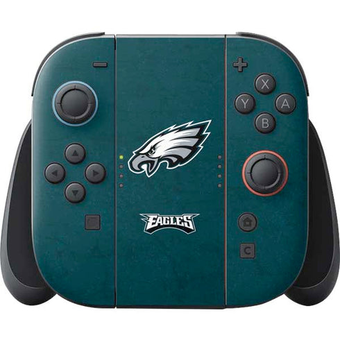 NFL Philadelphia Eagles Distressed Nintendo Switch 2 (2025) Joy-Con Controller Skin