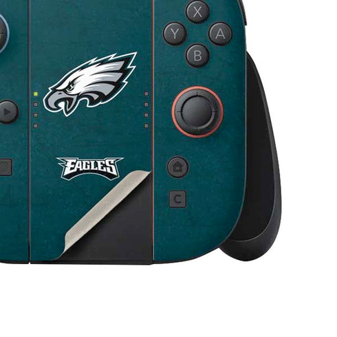 NFL Philadelphia Eagles Distressed Nintendo Switch 2 (2025) Joy-Con Controller Skin
