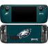 NFL Philadelphia Eagles Distressed Steam Deck Handheld Gaming Computer OLED Skin