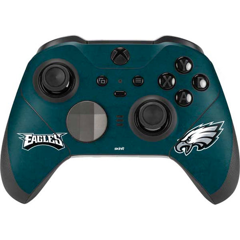 NFL Philadelphia Eagles Distressed Xbox Elite Wireless Controller Series 2 Skin