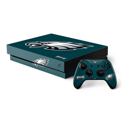 NFL Philadelphia Eagles Distressed Xbox One Skins