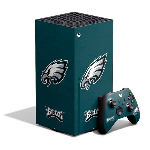 NFL Philadelphia Eagles Distressed XBox Series X Digital Edition Bundle Skin