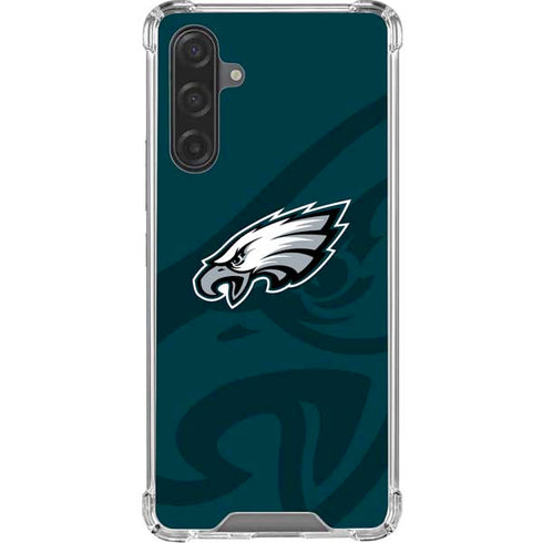 NFL Philadelphia Eagles Double Vision Galaxy A17 Clear Case