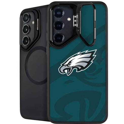 NFL Philadelphia Eagles Double Vision Galaxy S25 Kickstand Case