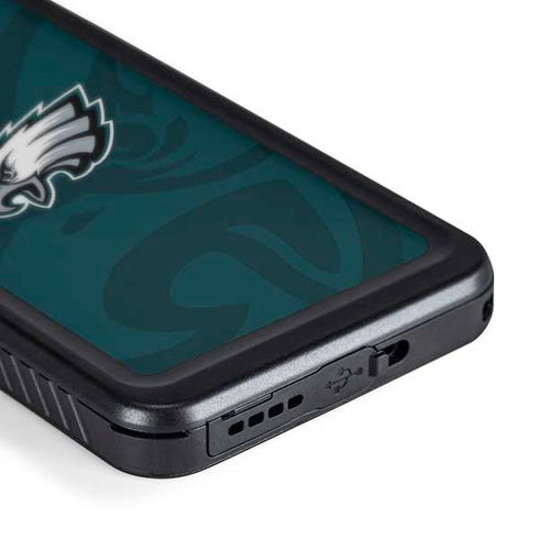NFL Philadelphia Eagles Double Vision Galaxy S24 Plus Waterproof Case