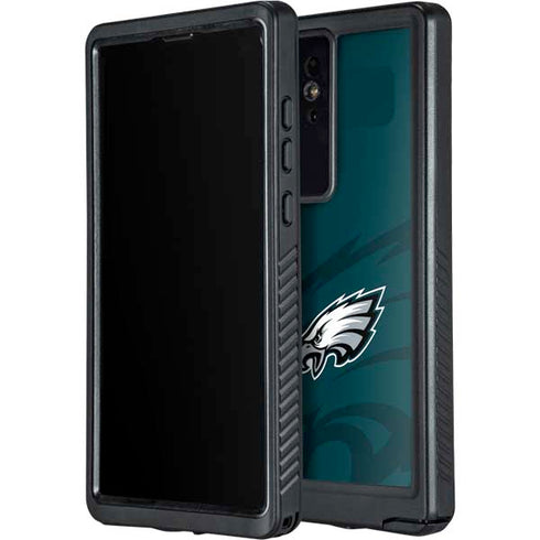 NFL Philadelphia Eagles Double Vision Galaxy S24 Ultra Waterproof Case