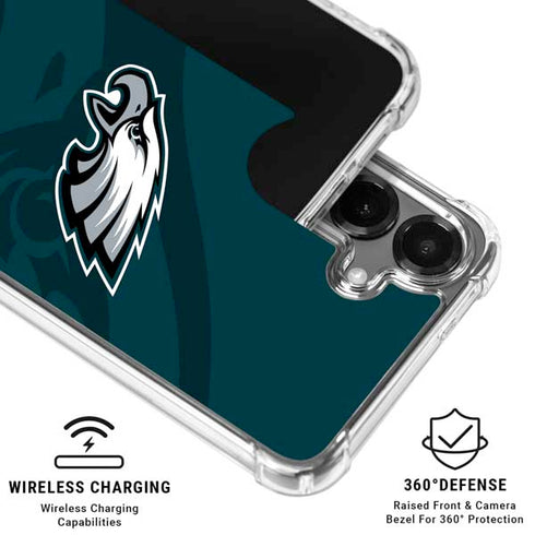 NFL Philadelphia Eagles Double Vision Galaxy S26 Clear Case