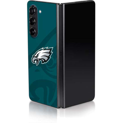 NFL Philadelphia Eagles Double Vision Galaxy Z Fold5 5G Skin
