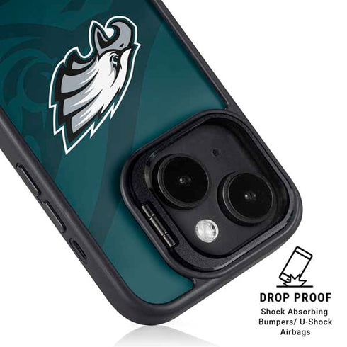 NFL Philadelphia Eagles Double Vision iPhone 13 Kickstand Case