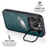 NFL Philadelphia Eagles Double Vision iPhone 14 Pro Max Kickstand Case