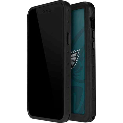 NFL Philadelphia Eagles Double Vision iPhone 15 Pro Waterproof Case