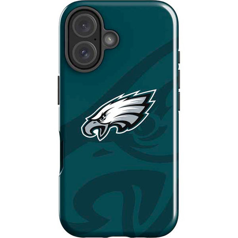 NFL Philadelphia Eagles Double Vision iPhone 16 Plus Impact Case