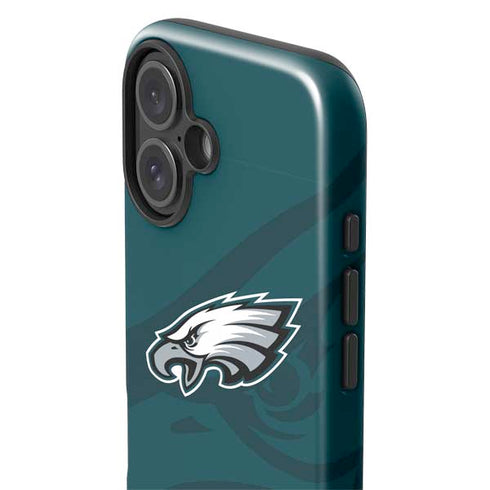 NFL Philadelphia Eagles Double Vision iPhone 16 Plus Impact Case