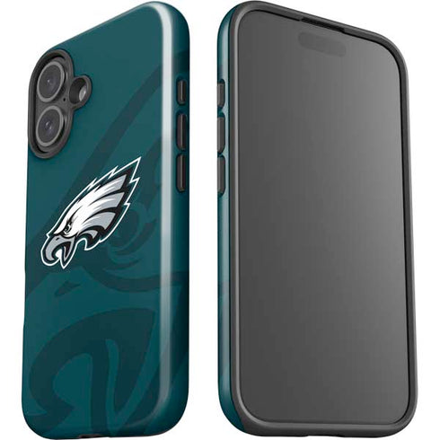 NFL Philadelphia Eagles Double Vision iPhone 16 Plus Impact Case