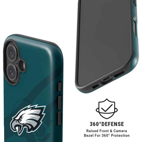 NFL Philadelphia Eagles Double Vision iPhone 16 Plus Magsafe Impact Case