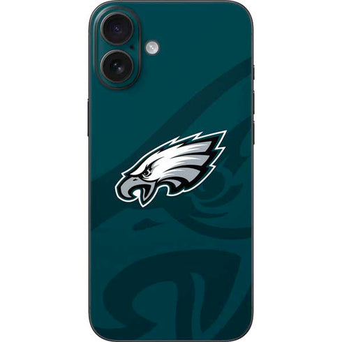 NFL Philadelphia Eagles Double Vision iPhone 16 Plus Skin