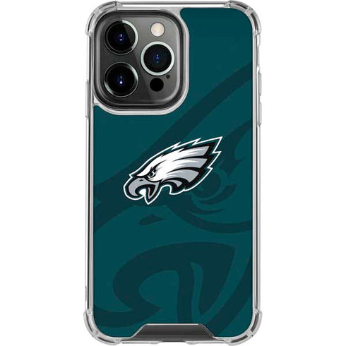 NFL Philadelphia Eagles Double Vision iPhone 16 Pro Max Clear Case