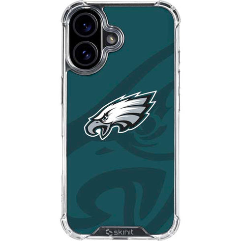 NFL Philadelphia Eagles Double Vision iPhone 17 Clear Case