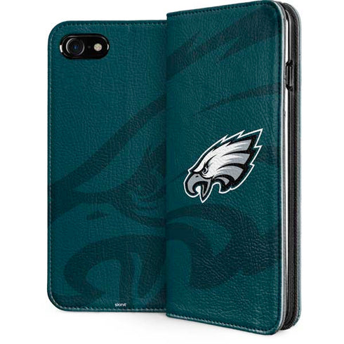 NFL Philadelphia Eagles Double Vision iPhone SE (2nd & 3rd Gen) Folio Case