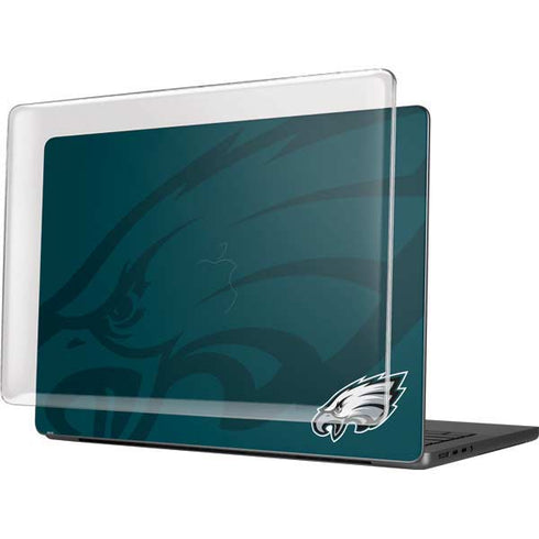 NFL Philadelphia Eagles Double Vision MacBook Pro 14in (2021-24) Case plus Skin