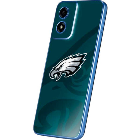 NFL Philadelphia Eagles Double Vision Moto G Play 4G (2024) Skin