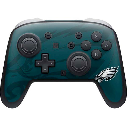 NFL Philadelphia Eagles Double Vision Nintendo Switch 2 (2025) Pro Controller Skin