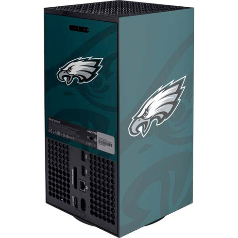 NFL Philadelphia Eagles Double Vision XBox Series X Digital Edition Console Skin