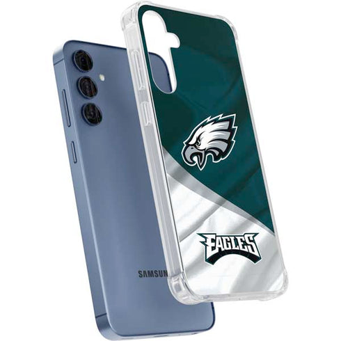 NFL Philadelphia Eagles Galaxy A55 5G Clear Case