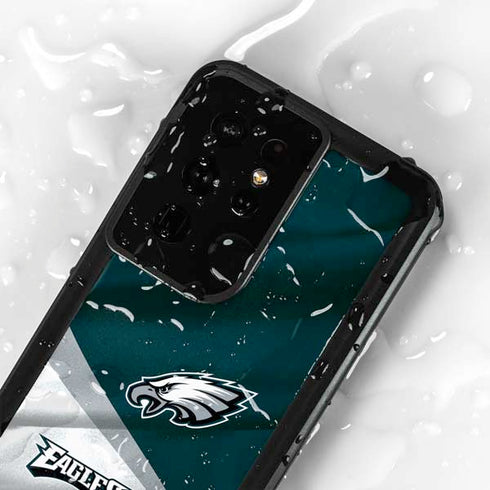 NFL Philadelphia Eagles Galaxy S24 Ultra Waterproof Case