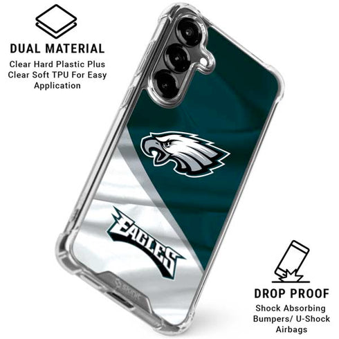NFL Philadelphia Eagles Galaxy S26 Plus Clear Case