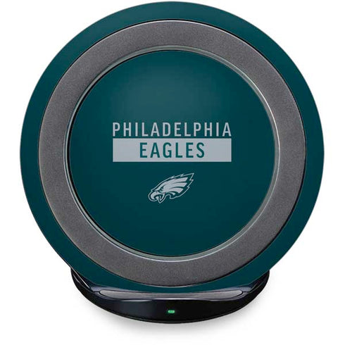 NFL Philadelphia Eagles Green Performance Series Fast Charge Wireless Charging Stand Skin