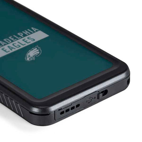 NFL Philadelphia Eagles Green Performance Series Galaxy S24 Waterproof Case