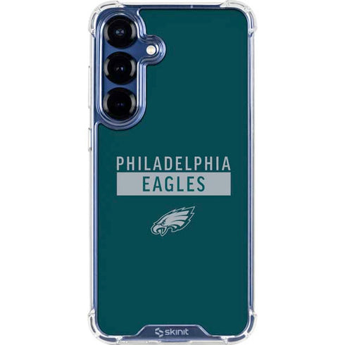 NFL Philadelphia Eagles Green Performance Series Galaxy S25 Plus Clear Case