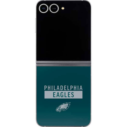 NFL Philadelphia Eagles Green Performance Series Galaxy Z Flip6 Skin