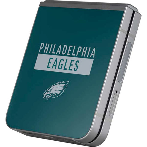 NFL Philadelphia Eagles Green Performance Series Galaxy Z Flip6 Skin