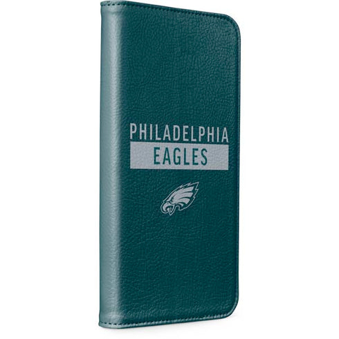 NFL Philadelphia Eagles Green Performance Series iPhone 15 Plus Folio Case