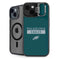 NFL Philadelphia Eagles Green Performance Series iPhone 15 Plus Kickstand Case