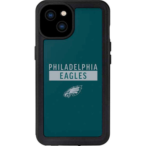 NFL Philadelphia Eagles Green Performance Series iPhone 15 Plus Waterproof Case